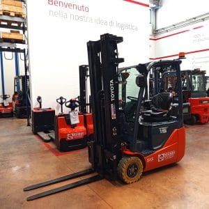 CARRELLO ELEVATORE ELETTRICO TOYOTA 8FBE15T
