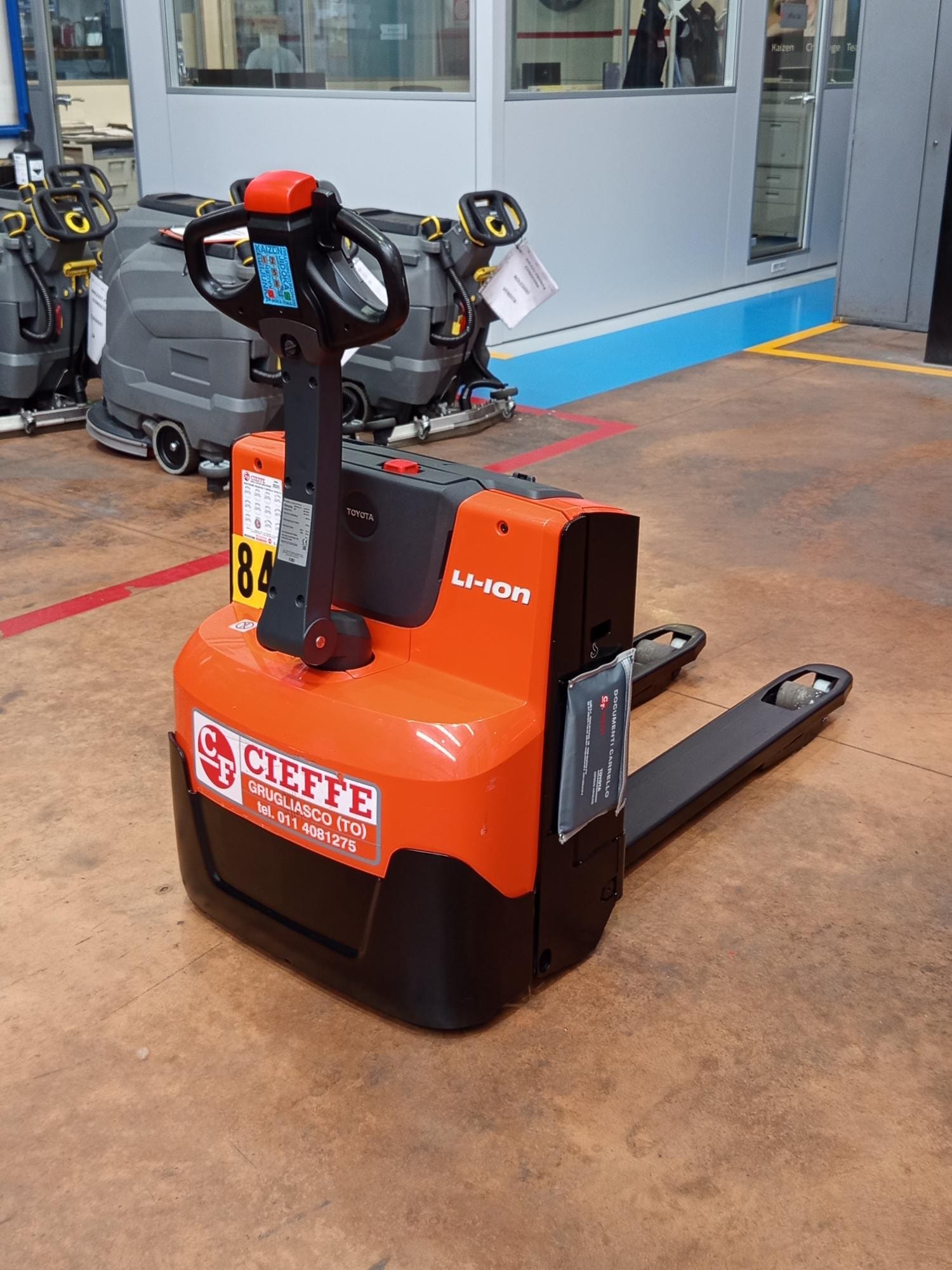 TRANSPALLET ELETTRICO BT LWE 160 LITIO